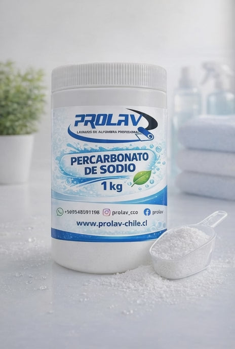Percarbonato de Sodio 1 kg – Blanqueador Profesional en Chile | Prolav